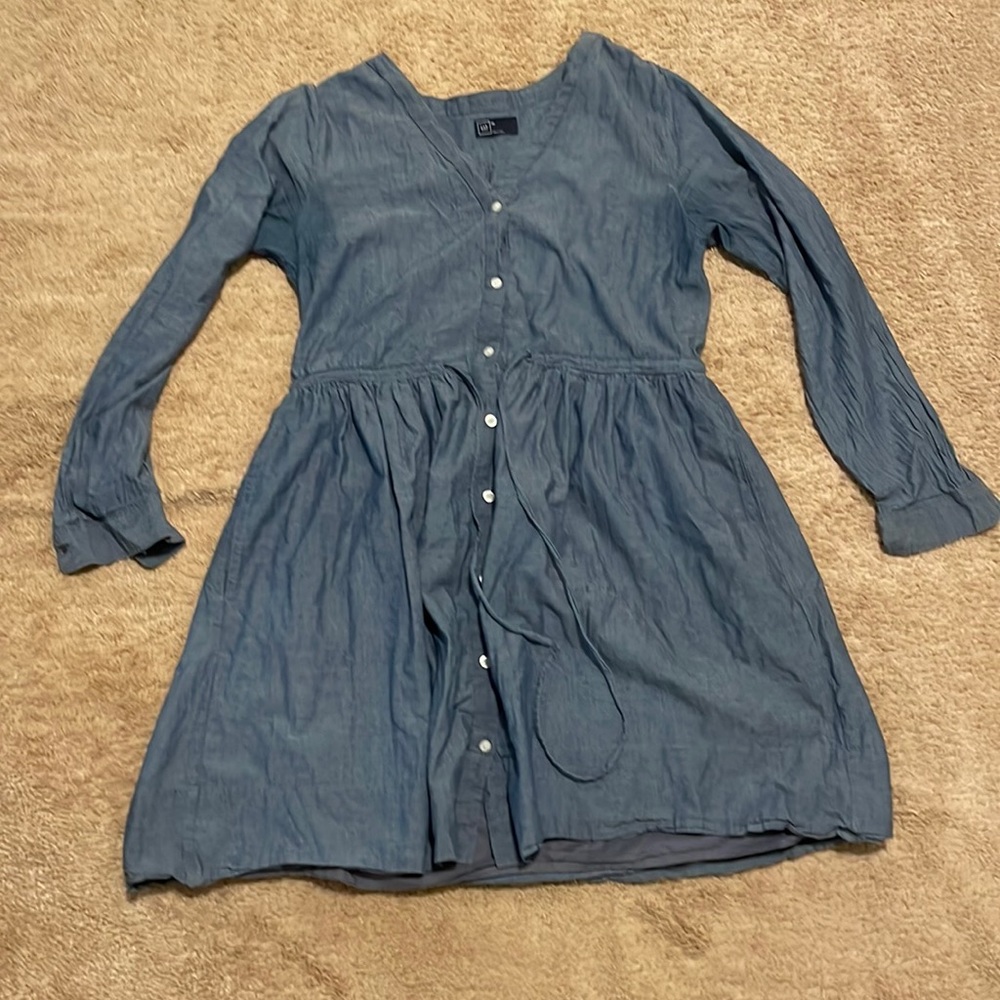 Gap light denim dress